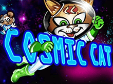 Играть в игровой автомат Cosmic Cat онлайн от Microgaming